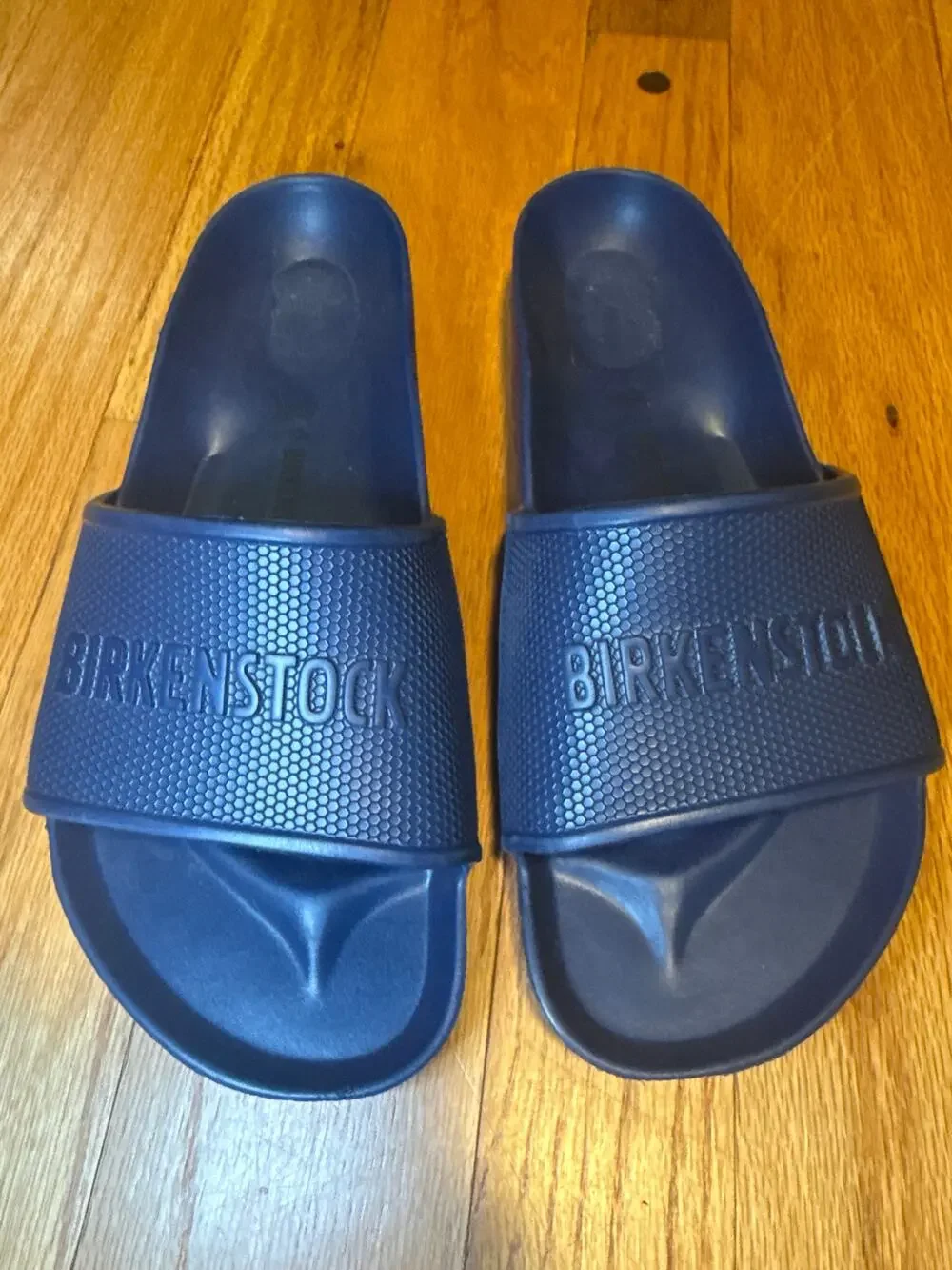 NEW Birkenstock Barbados EVA Slides Navy Sandals Unisex EU 39 US 8